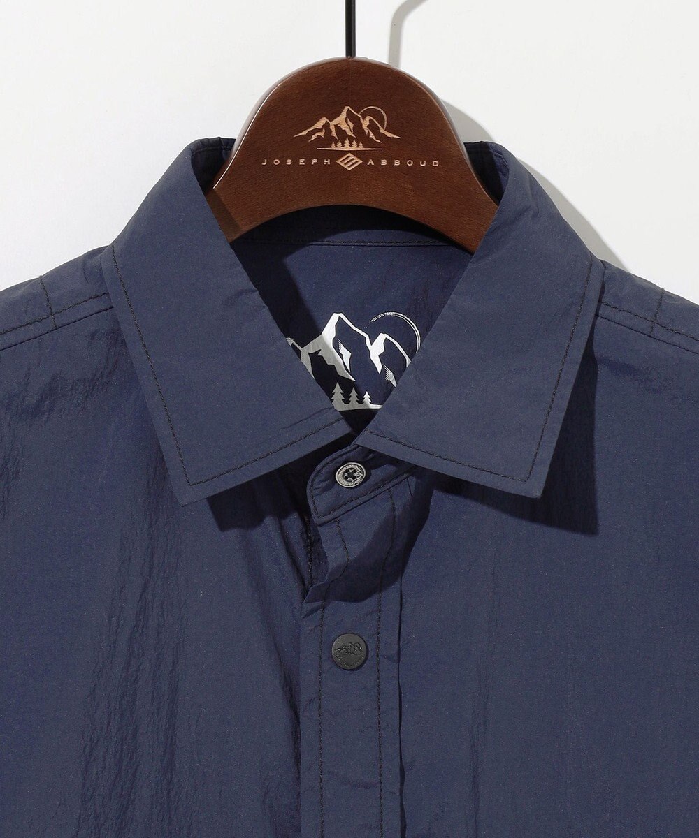 JOSEPH ABBOUD MOUNTAIN 【軽量/ストレッチ/ECO撥水】ライトワッシャーストレッチ アウトドア シャツ 