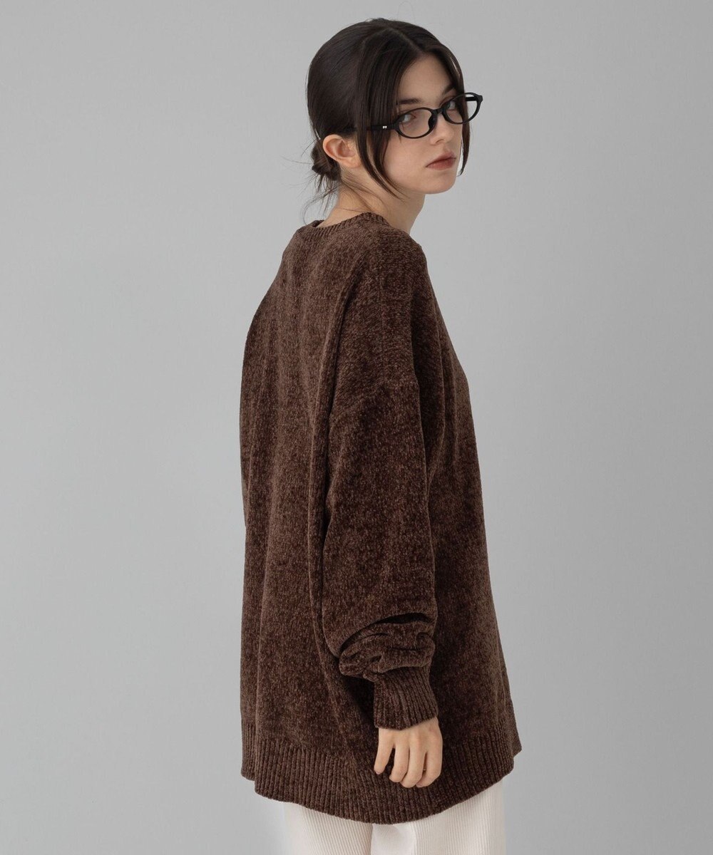 WEGO 【ユニセックス着用ITEM/MLサイズ展開】ベロアモールプルオーバー 