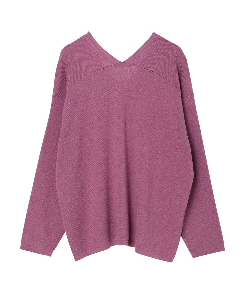 Green Parks 洗える　ミラノリブ編みニットプルオーバー 