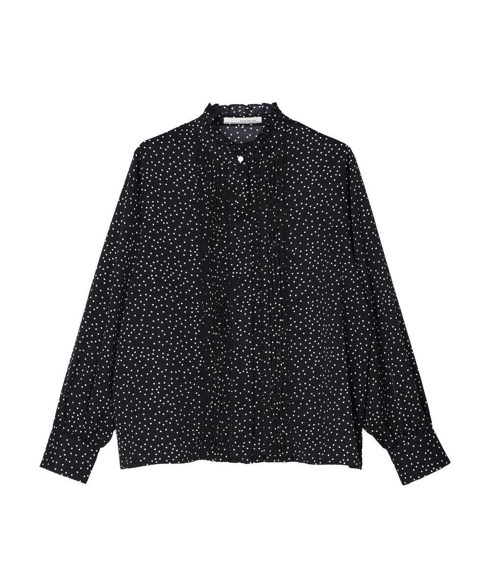 Green Parks ・ＥＬＥＮＣＡＲＥ　ＤＵＥ　ハシゴレースブラウス 