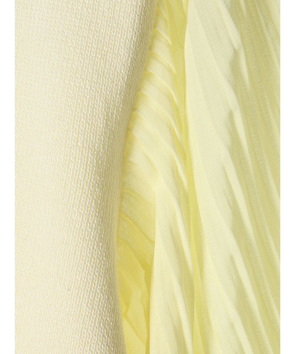 Green Parks プリーツ袖ニットプルオーバー 