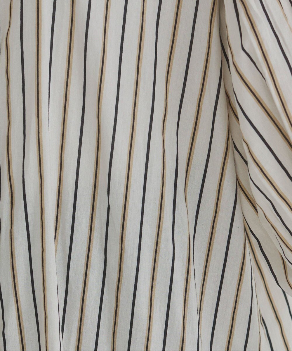 WEGO 【ANGIE VINTAGE】ボリュームスリーブ バンドカラー シャツワンピース 