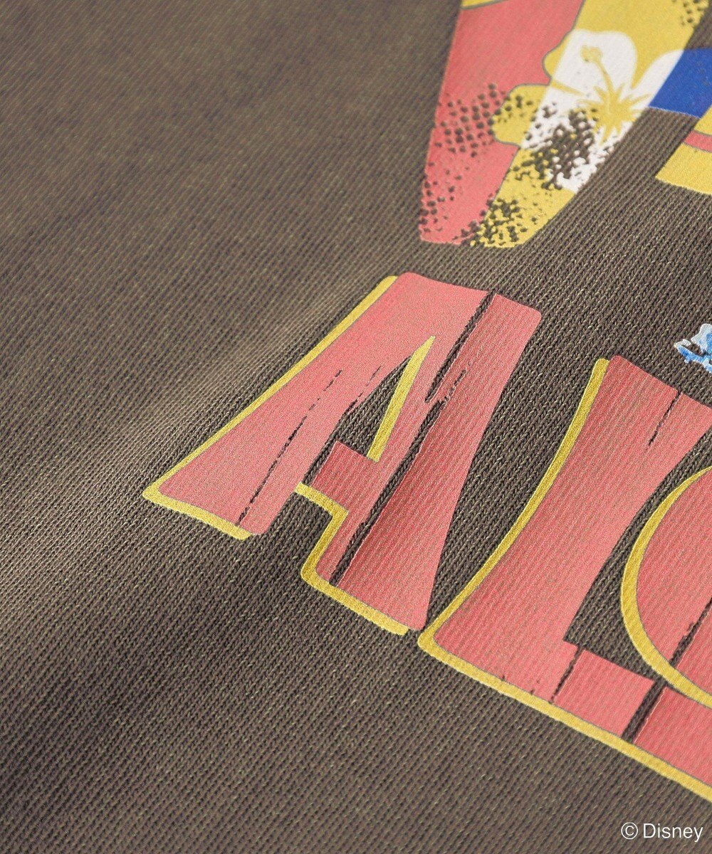 Green Parks スティッチ／ウ゛ィンテージ風ピグメントＴシャツ 