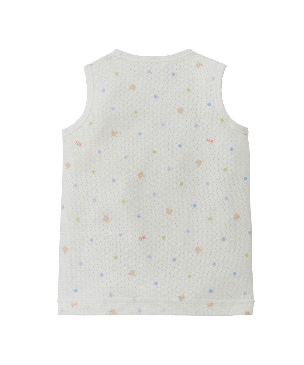 MIKI HOUSE HOT BISCUITS メッシュ短肌着2枚セット 