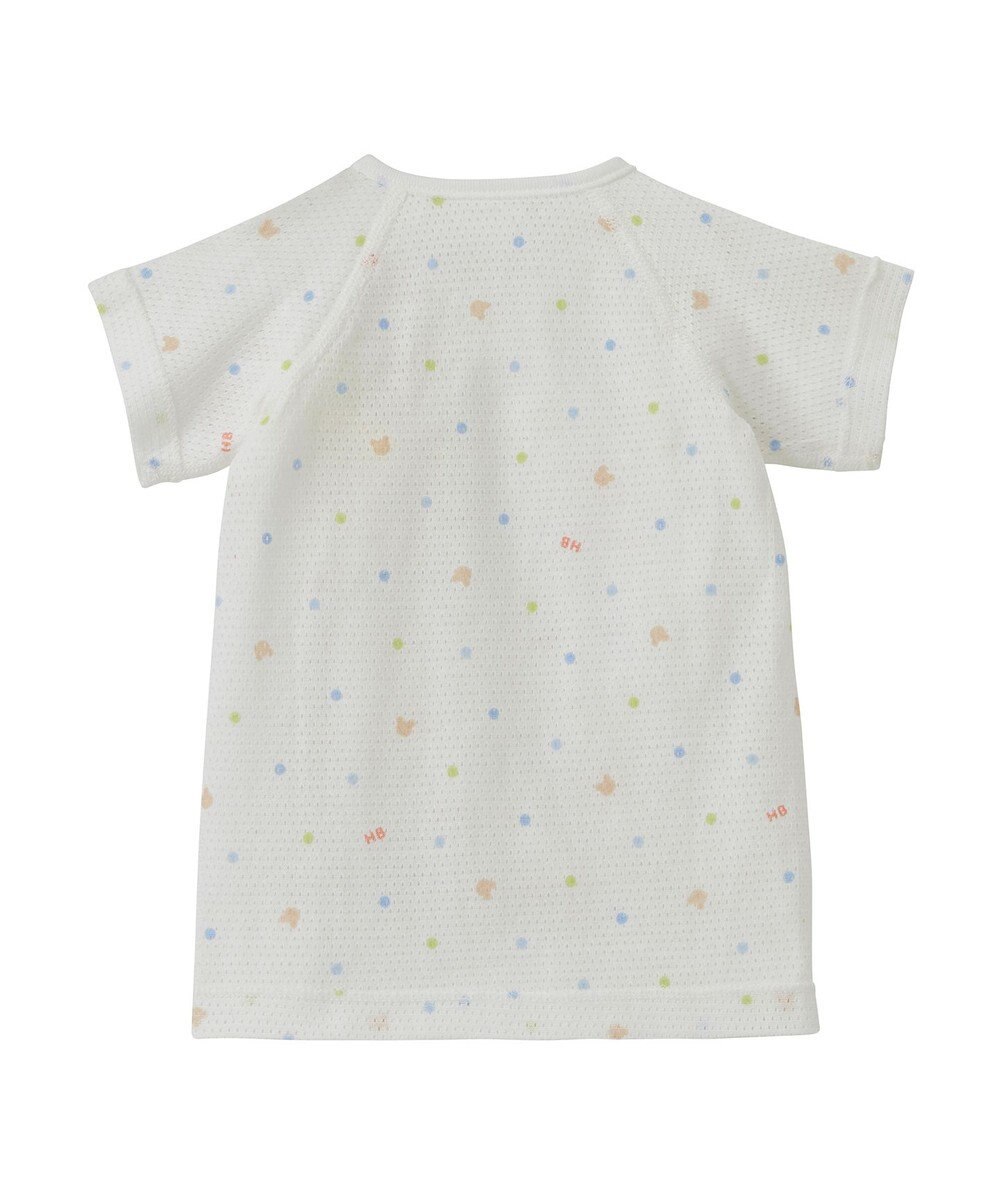 MIKI HOUSE HOT BISCUITS メッシュ短肌着2枚セット 