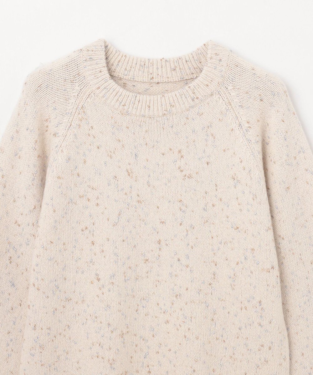 GRACE CONTINENTAL カシミヤ混ラメニットトップ 