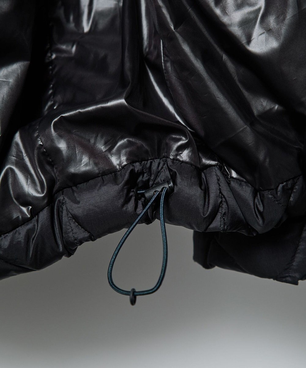 JOSEPH ABBOUD MOUNTAIN 【軽量/撥水】 フーデットキルティング ダウンブルゾン 