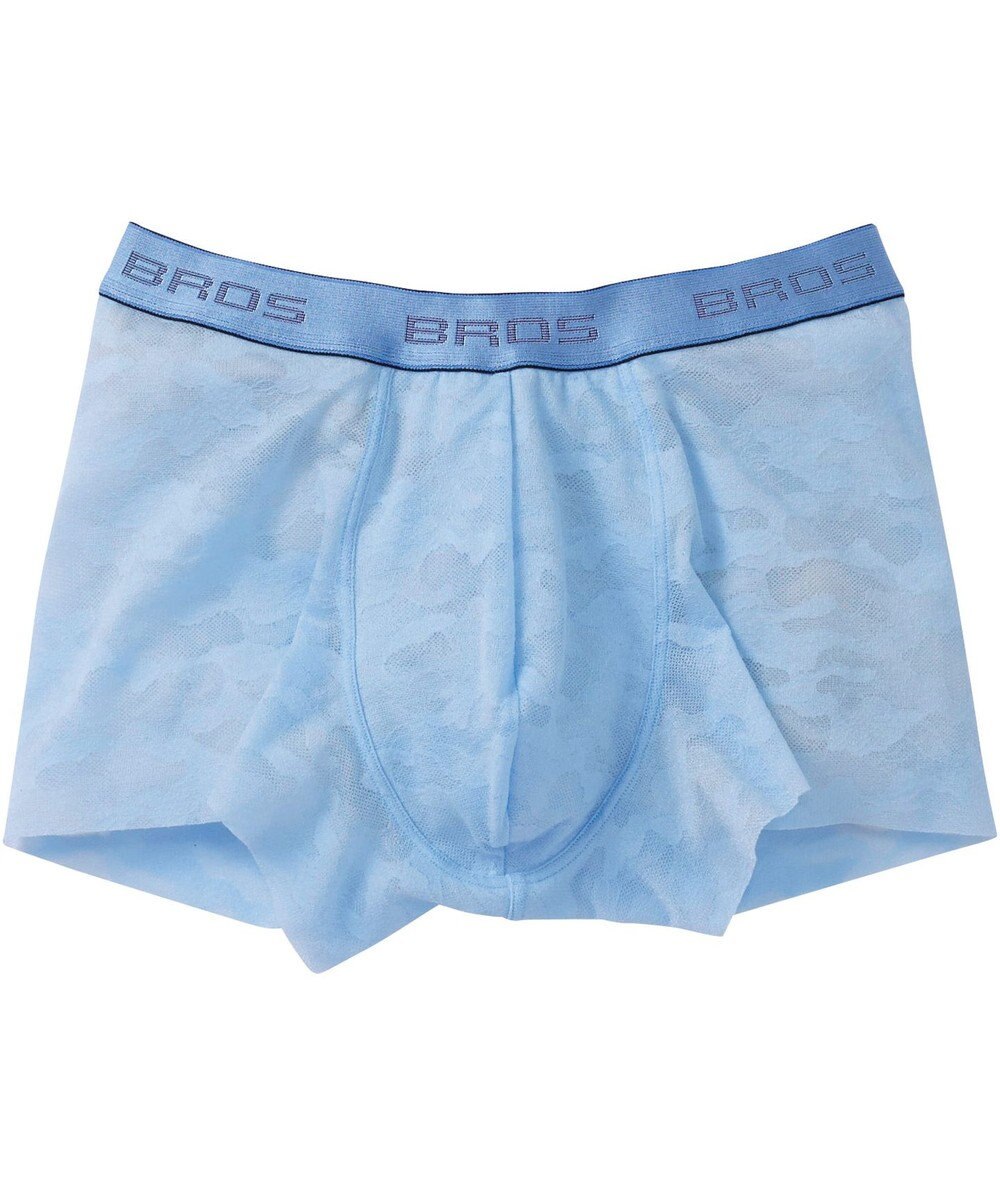 WACOAL MEN ボクサーパンツ 「レースボクサー」 通気性 フロント快適グラマラス 前閉じ GT3340 /ブロス バイ ワコールメン 