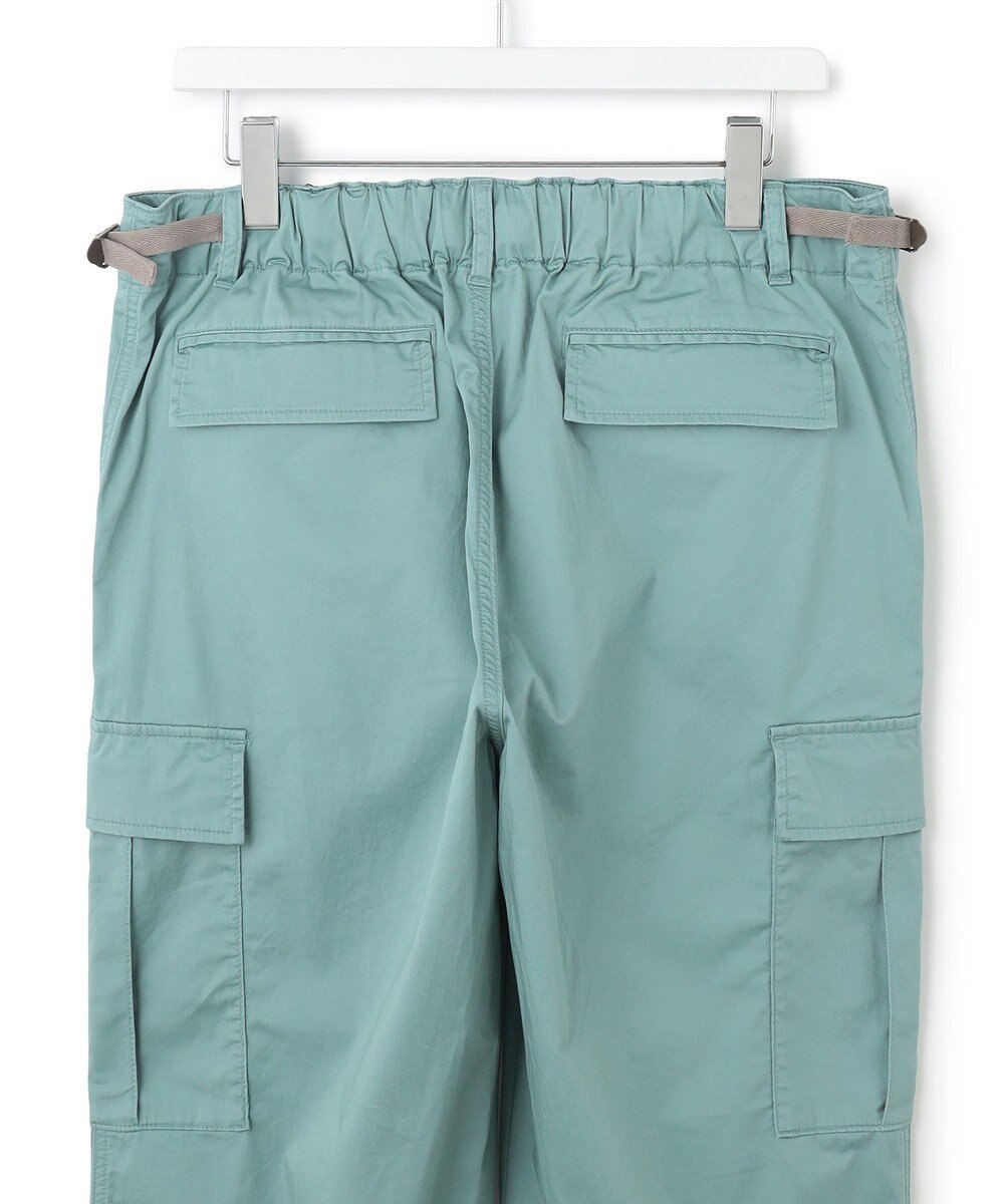 J.PRESS YORK STREET 【UNISEX】サテンストレッチ イージーカーゴパンツ 