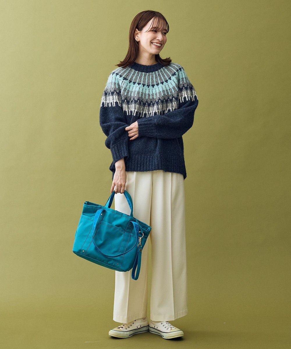 ANY ノルディックパターンニット 