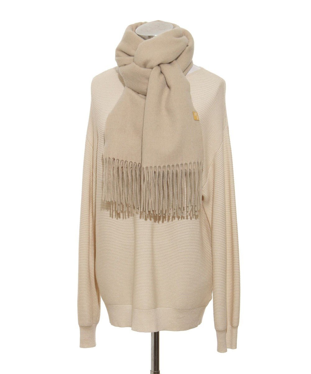 MOONBAT WEB限定【洗える】ミエル (miel) カシミヤ100％ 無地ストール 