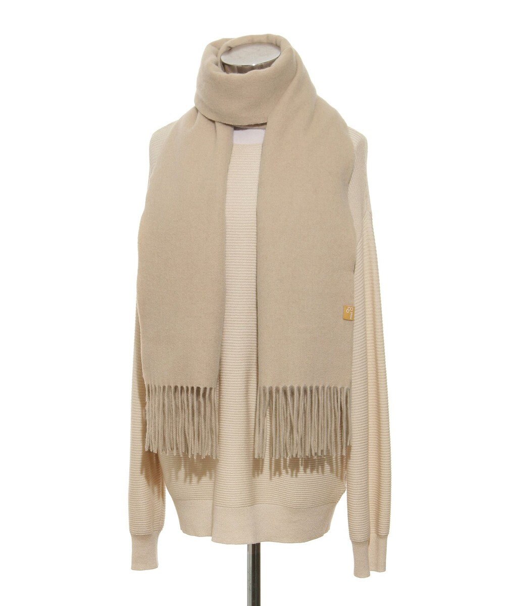 MOONBAT WEB限定【洗える】ミエル (miel) カシミヤ100％ 無地ストール 