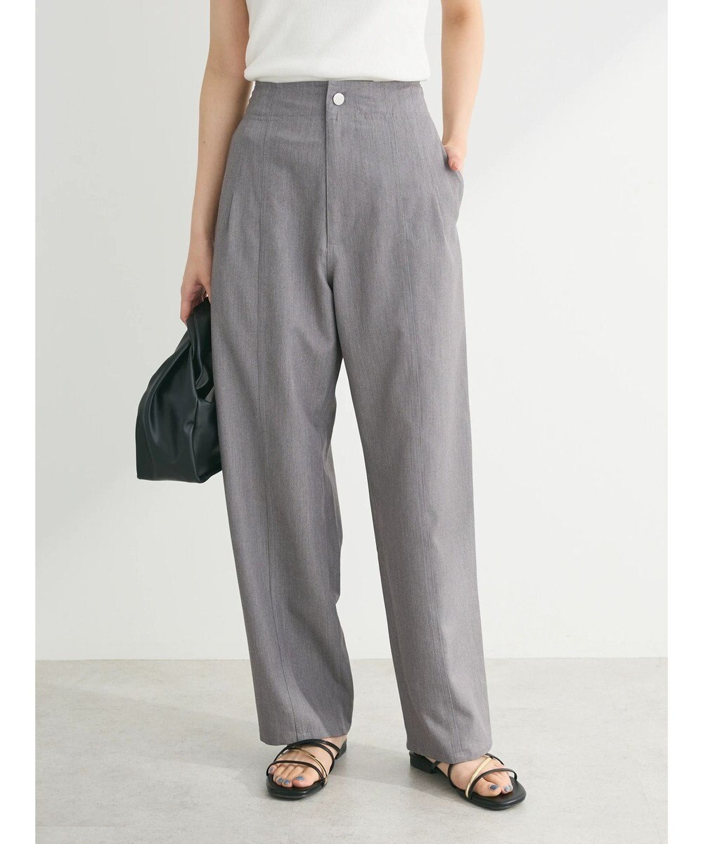 Green Parks ・ＥＬＥＮＣＡＲＥ　ＤＵＥ　センターシームタックパンツ 