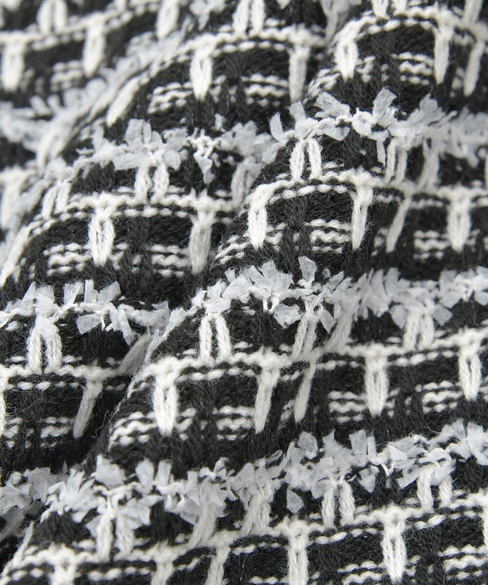 earth music&ecology ニットツイードジャケット 