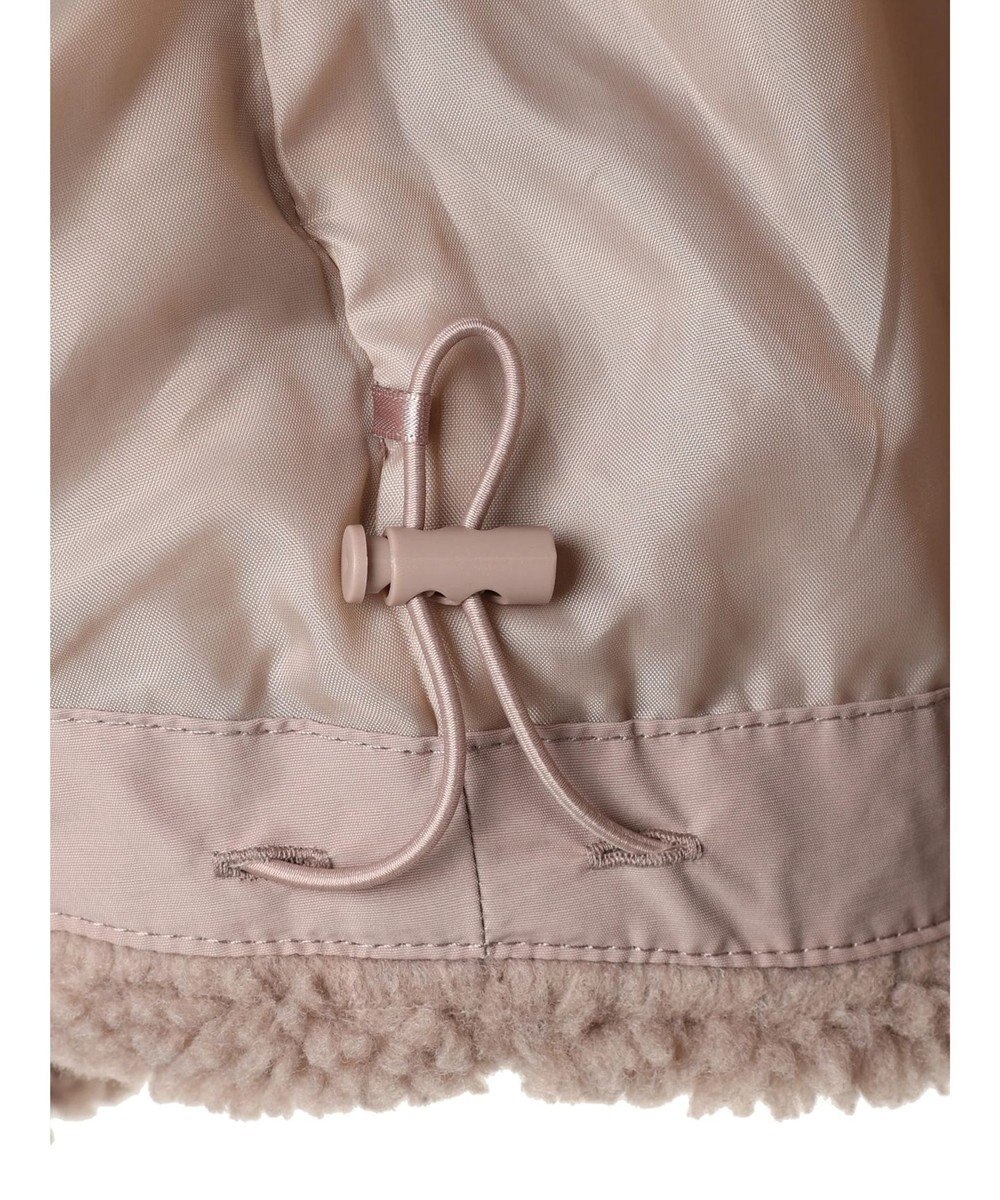 Green Parks スタンドカラーボアブルゾン 