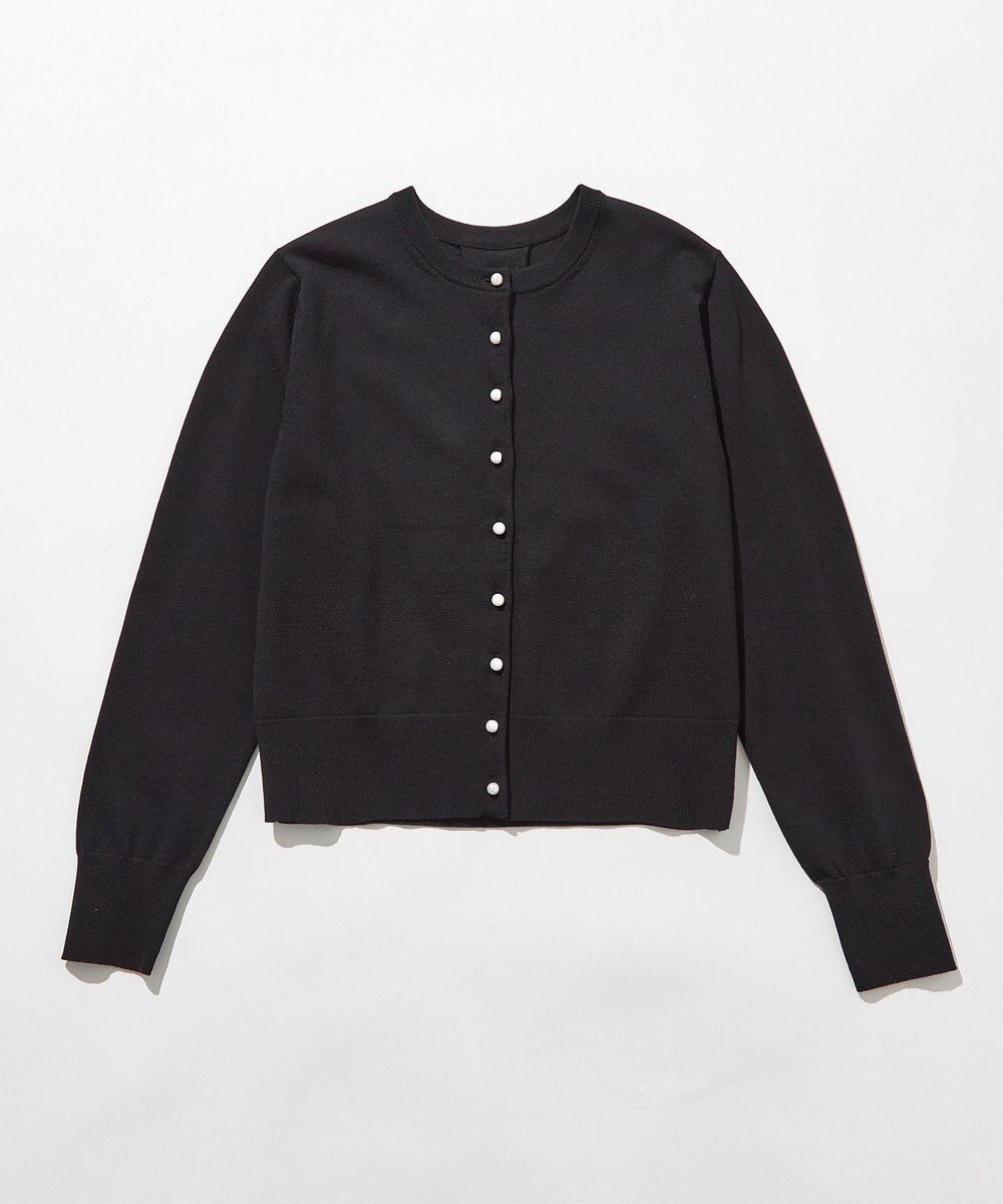 組曲 【洗える・6色展開】Elenaベーシックニット カーディガン 