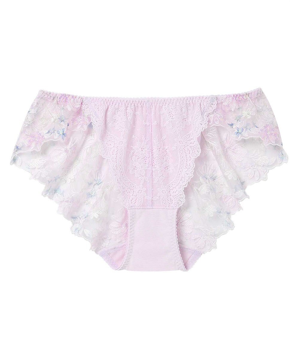 une nana cool Accent flower バックスタイルまでかわいい 総レースショーツ 