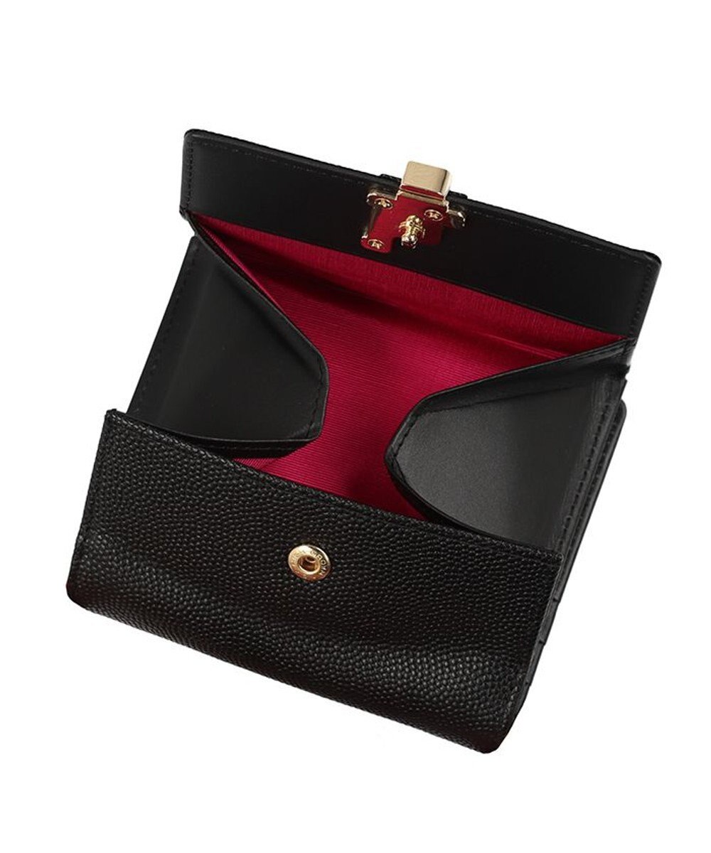 LANVIN en Bleu エルヴィー 内BOX財布 