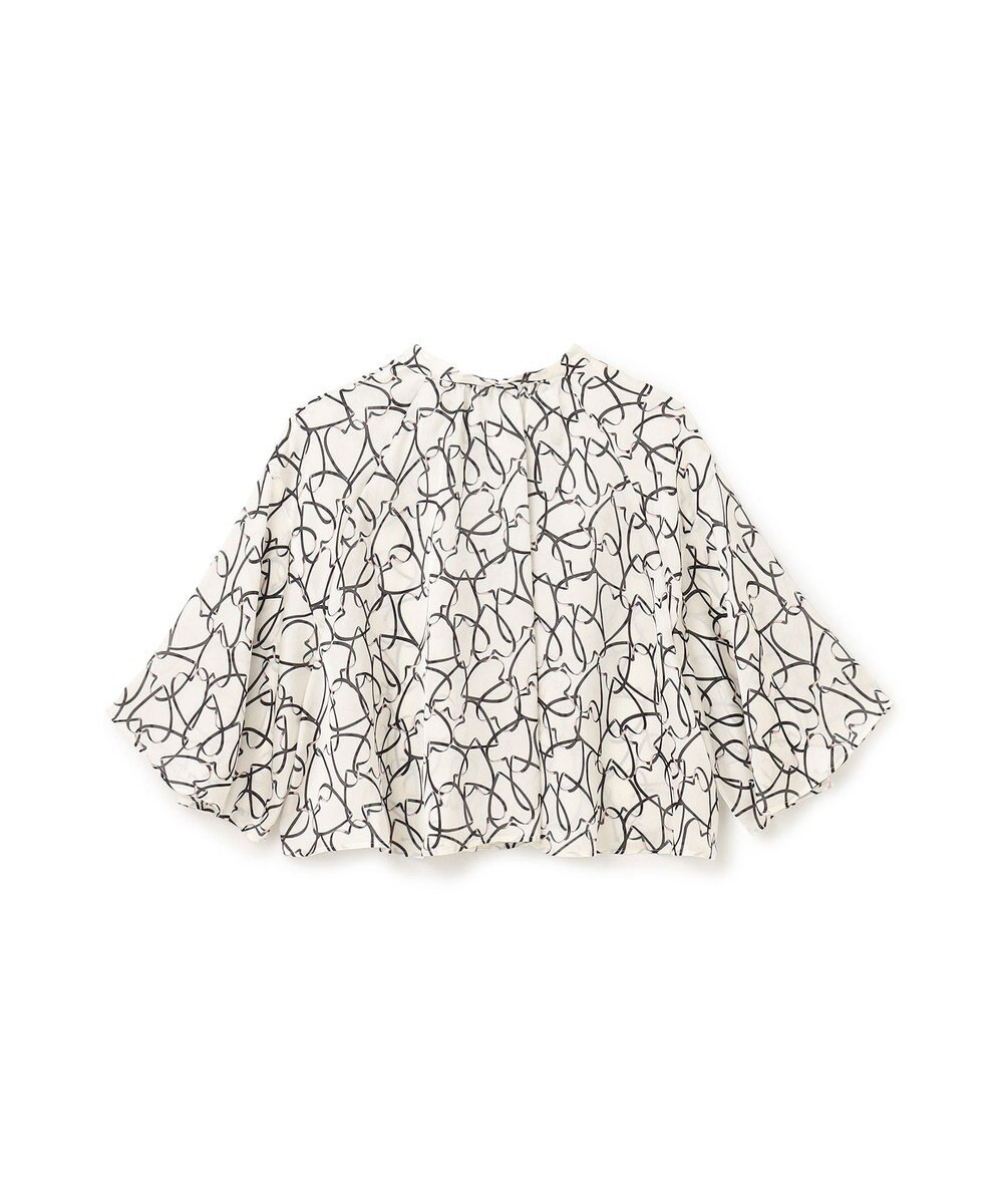 GRACE CONTINENTAL ラインハートケープブラウス 