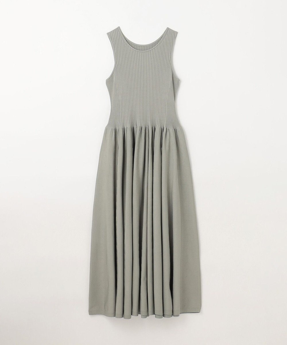 GRACE CONTINENTAL アメスリニットギャザーワンピース 