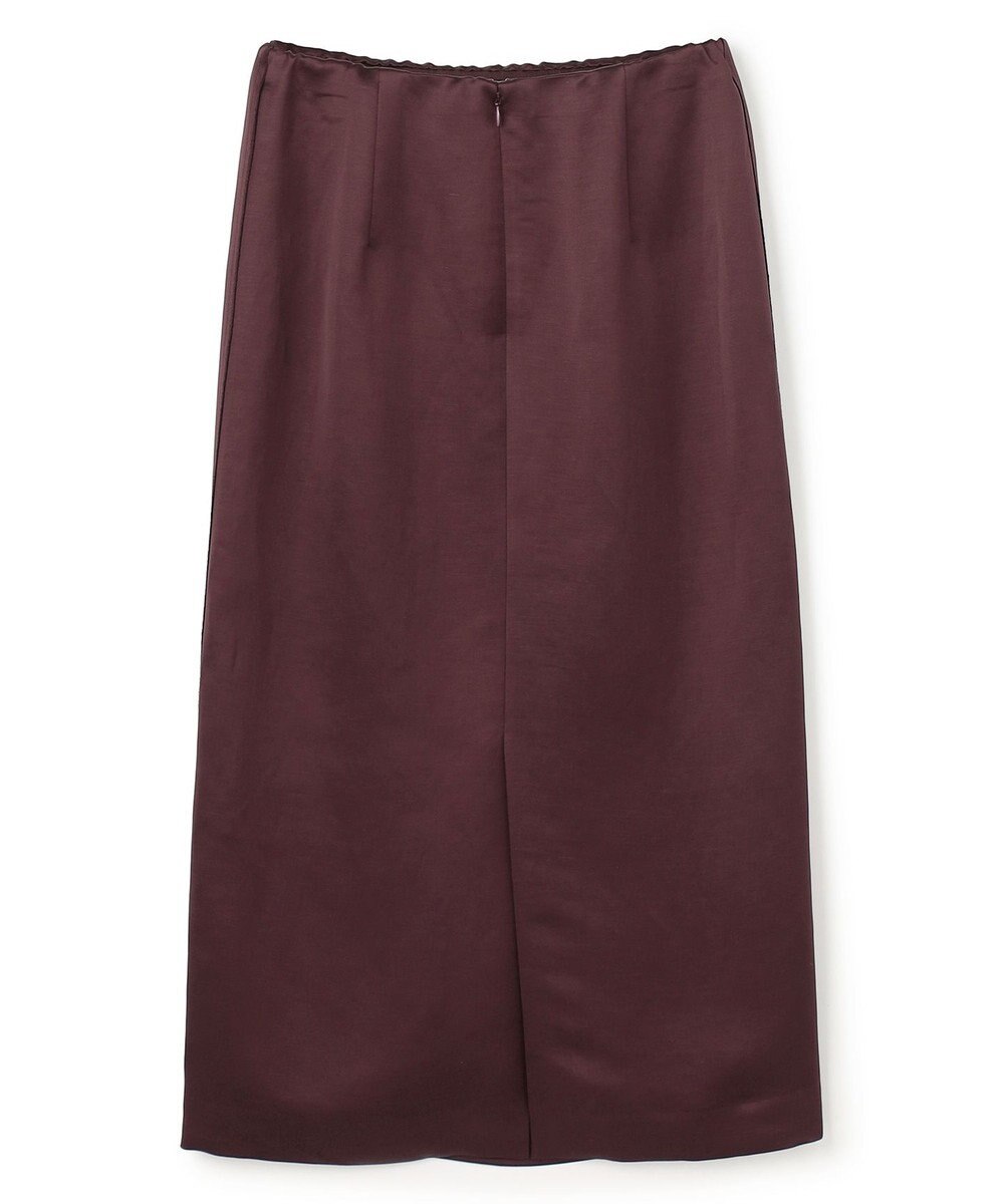 BEIGE， CASSITER / リネンブレンド サテンスカート 