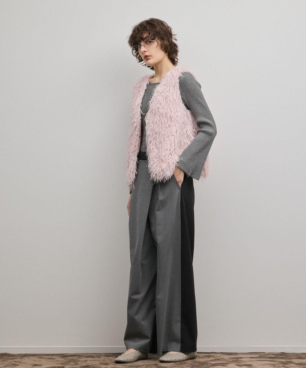 GRACE CONTINENTAL フリンジベスト 