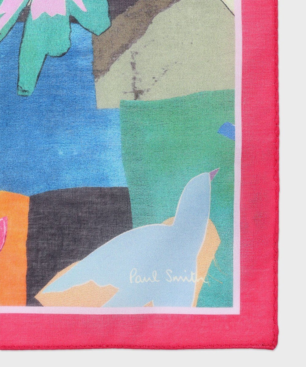 Paul Smith River Collage プリント ハンカチ 