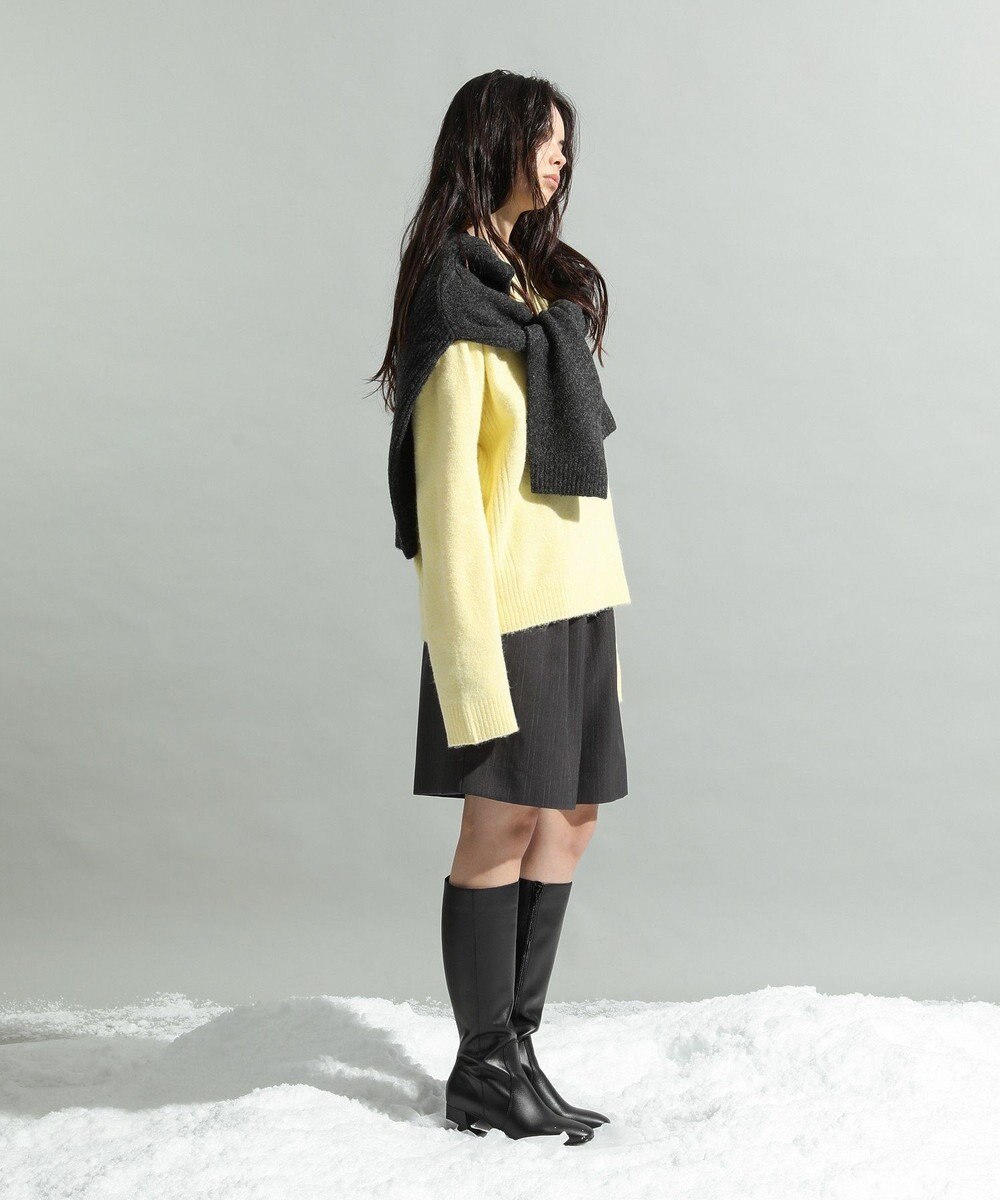 CRAFT STANDARD BOUTIQUE 起毛クルーネックニットプルオーバー 