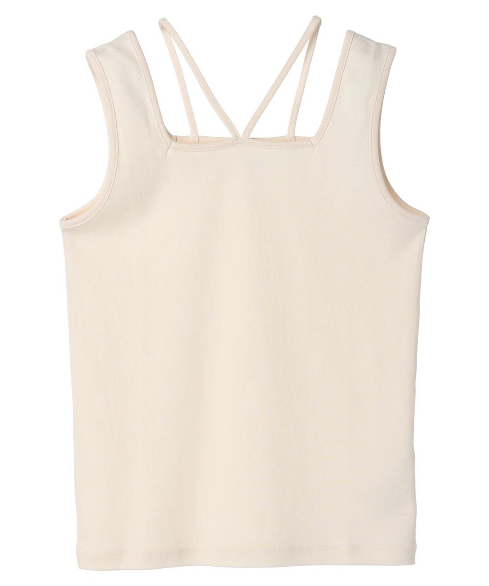 CRAFT STANDARD BOUTIQUE 前後2WAYスクエアデザインタンクトップ 