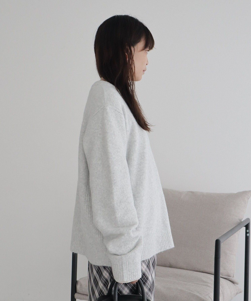 CRAFT STANDARD BOUTIQUE 起毛クルーネックニットプルオーバー 