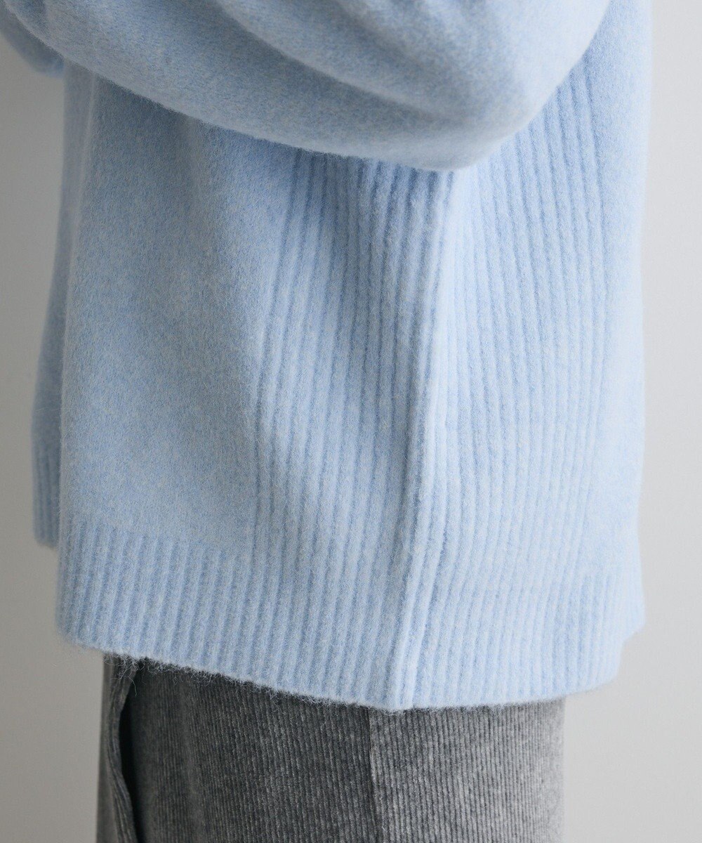 CRAFT STANDARD BOUTIQUE 起毛クルーネックニットプルオーバー 