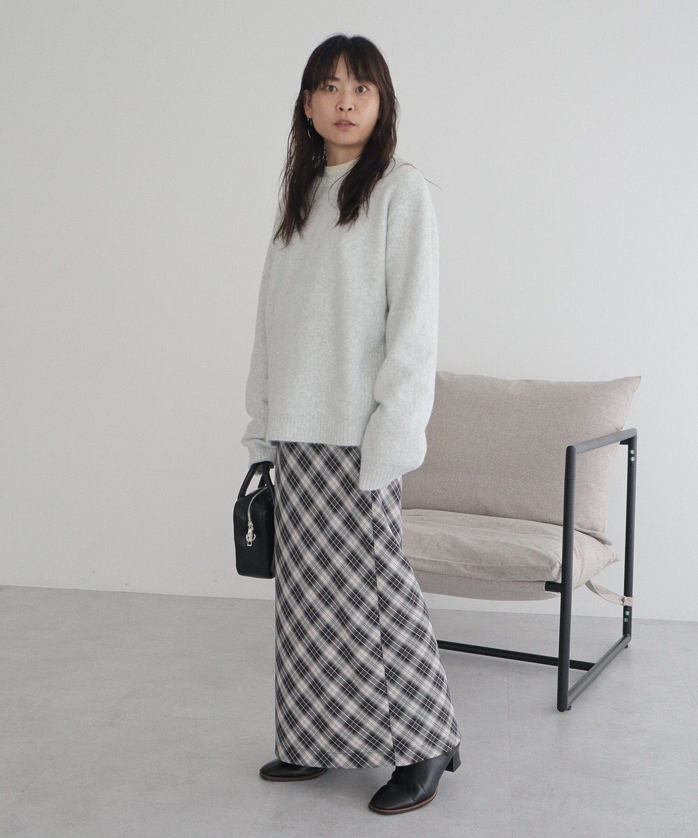 CRAFT STANDARD BOUTIQUE 起毛クルーネックニットプルオーバー 