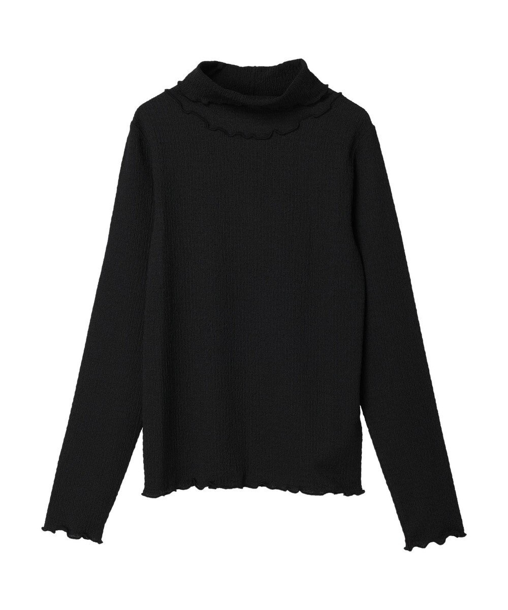 earth music&ecology ジャガードハイネックメローインナー 