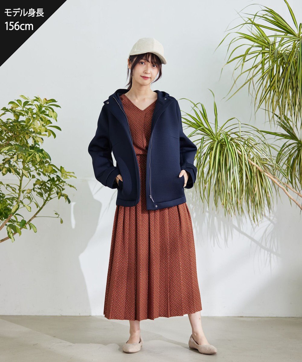 Tiaclasse ショートパーカーコート 