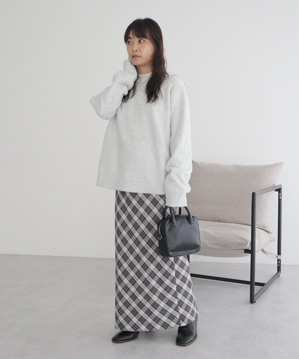 CRAFT STANDARD BOUTIQUE 起毛クルーネックニットプルオーバー 