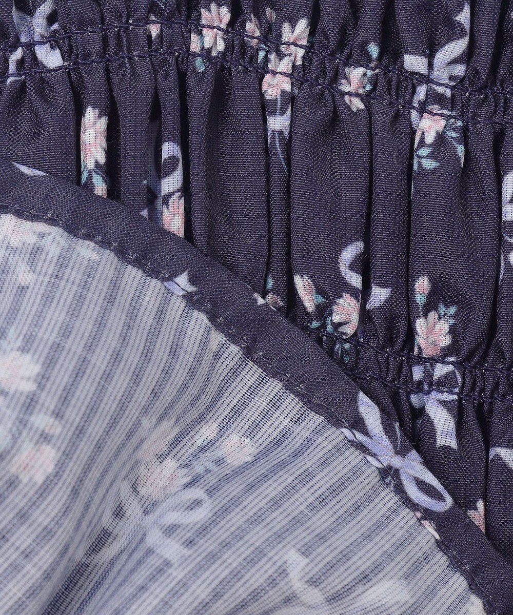 ANY KIDS フラワー×リボン ビスチェ付きTシャツ 