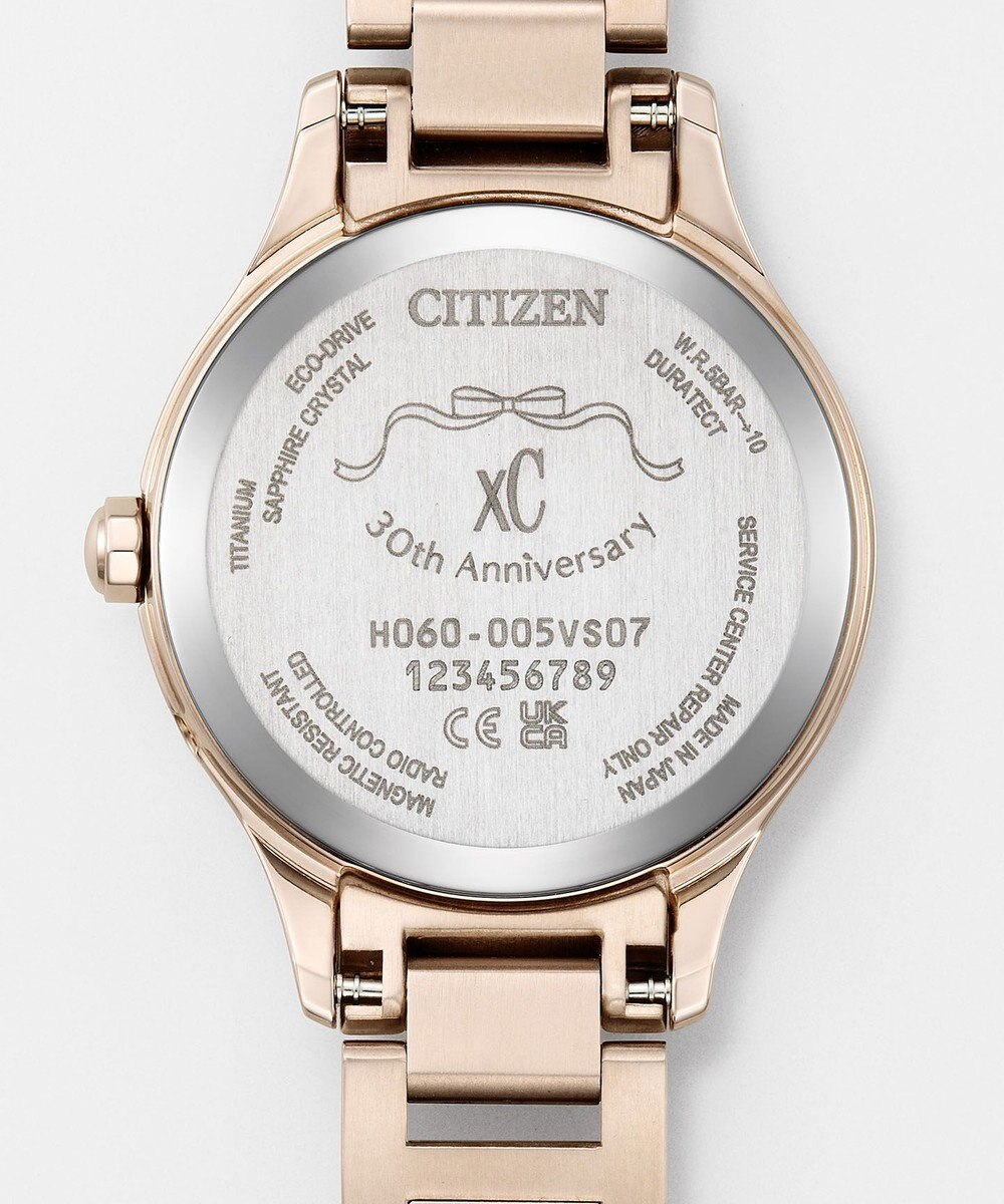 CITIZEN 【xC 30周年アニバーサリーモデル】「桜のフラワーボックス」をテーマにした光発電エコ・ドライブ電波時計 限定ウオッチ ES9498-77N 