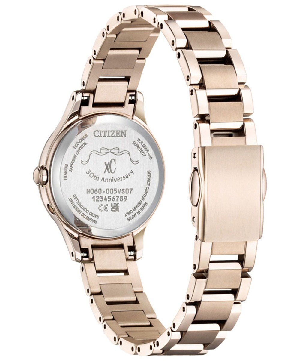 CITIZEN 【xC 30周年アニバーサリーモデル】「桜のフラワーボックス」をテーマにした光発電エコ・ドライブ電波時計 限定ウオッチ ES9498-77N 