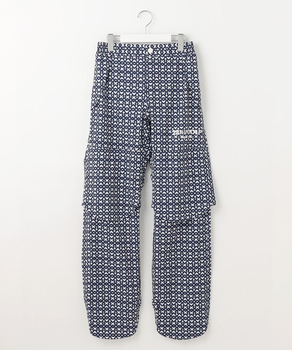 23区GOLF 【WOMEN】モノグラム ポケッタブルレインパンツ 