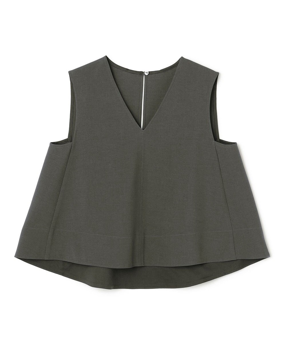 uncrave ウォッシャブルドライサップ テントラインブラウス 