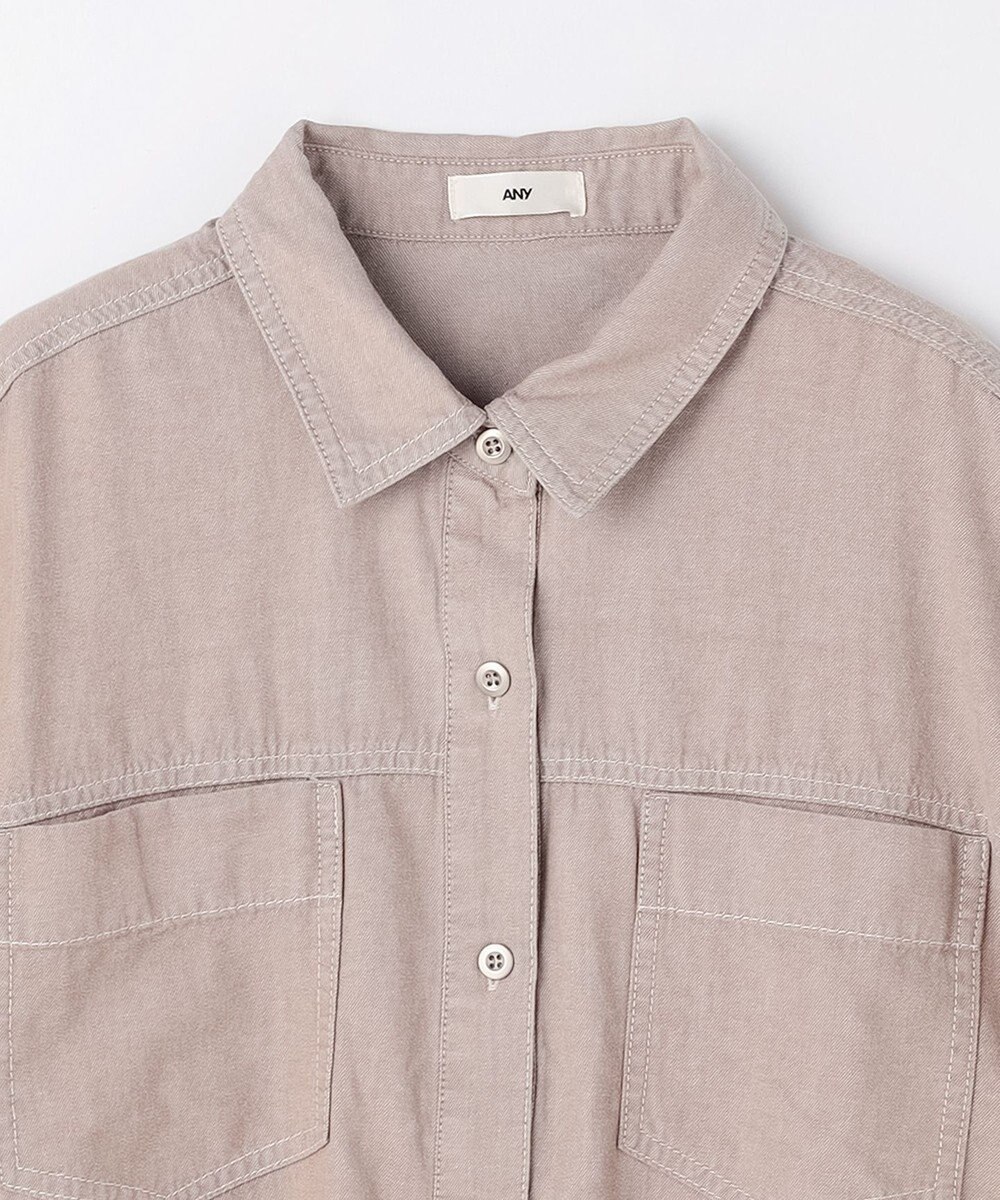 ANY L ライトオンスデニムシャツ 