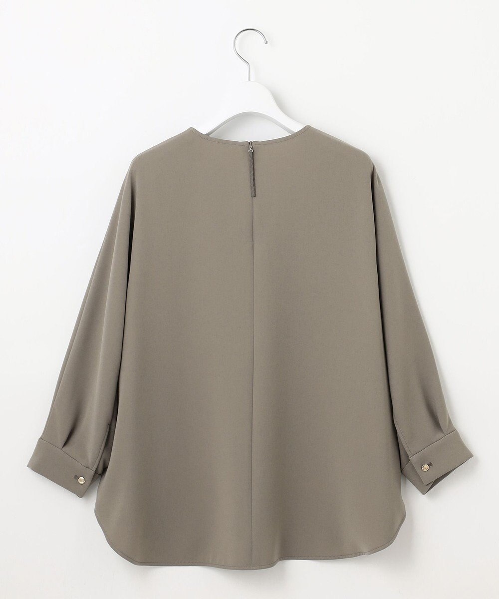 自由区 L 【17号サイズまで展開・カタログ掲載・セットアップ対応】トリアセダブルクロス ブラウス 