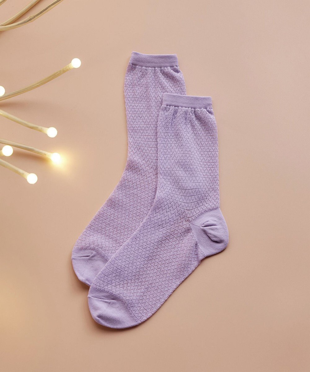 Tiaclasse レース編みソックス 