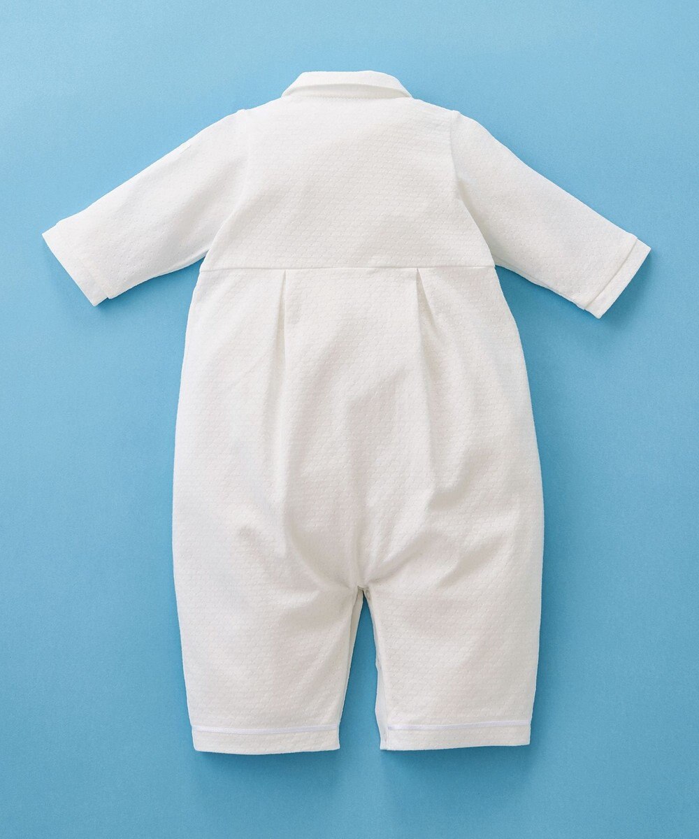 MIKI HOUSE HOT BISCUITS 【ミキハウス】 ツーウェイオールセットタキシード風【春夏向け】（50-70cm） 