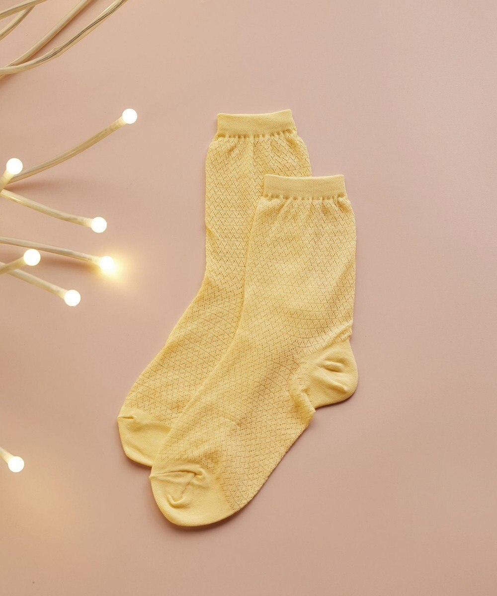 Tiaclasse レース編みソックス 