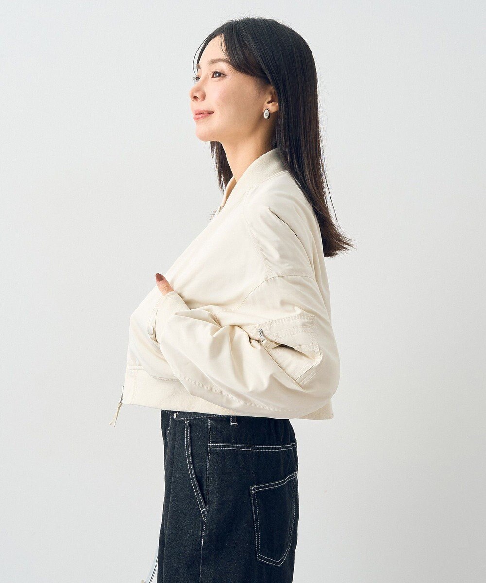 earth music&ecology ファーリバーシブルショートＭＡ－１ 