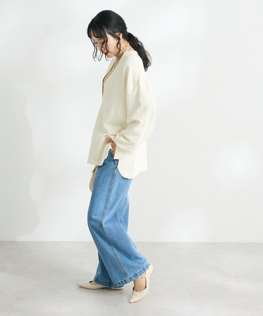 CRAFT STANDARD BOUTIQUE TC裏毛Ｖネックプルオーバー 