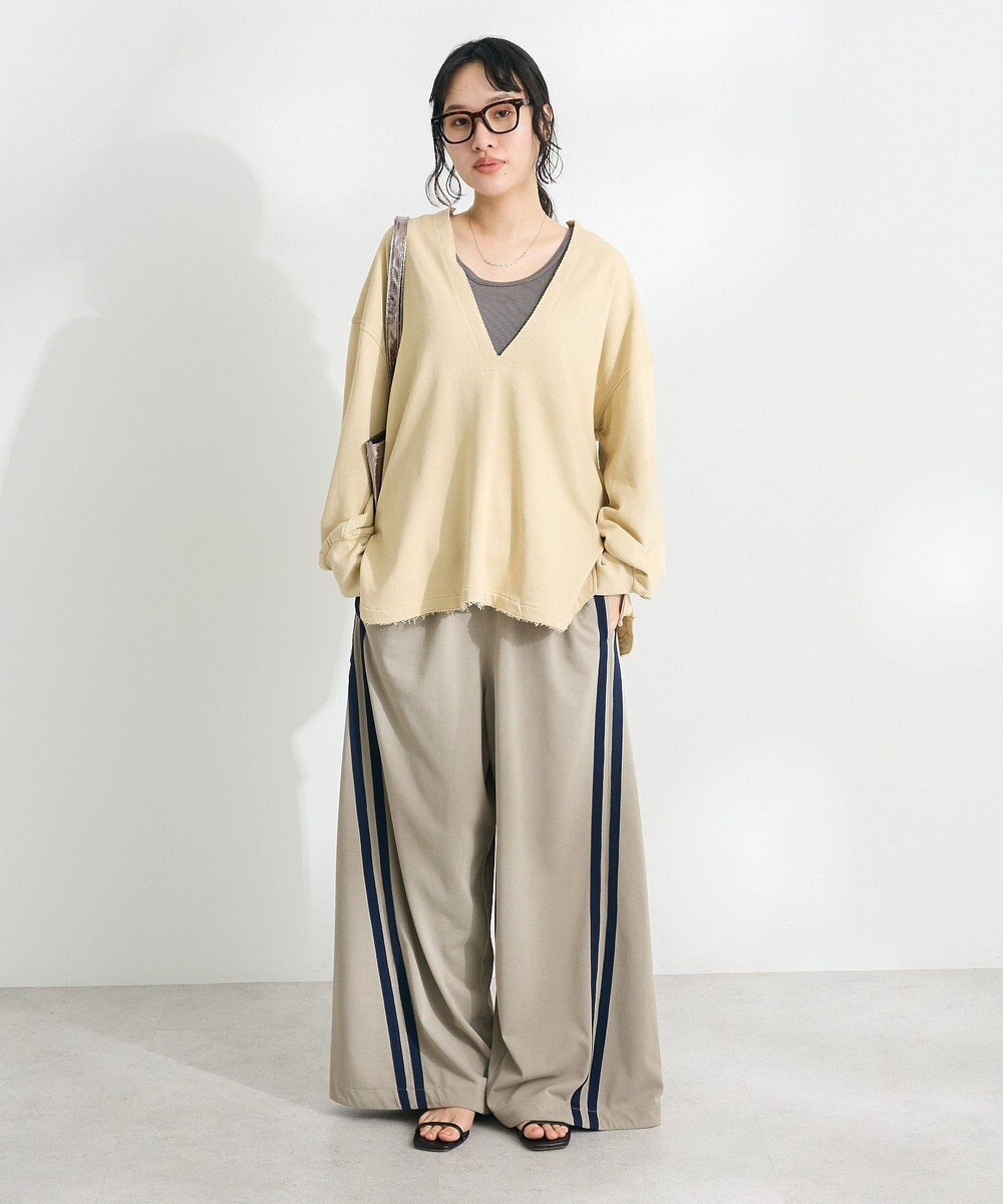 CRAFT STANDARD BOUTIQUE TC裏毛Ｖネックプルオーバー 