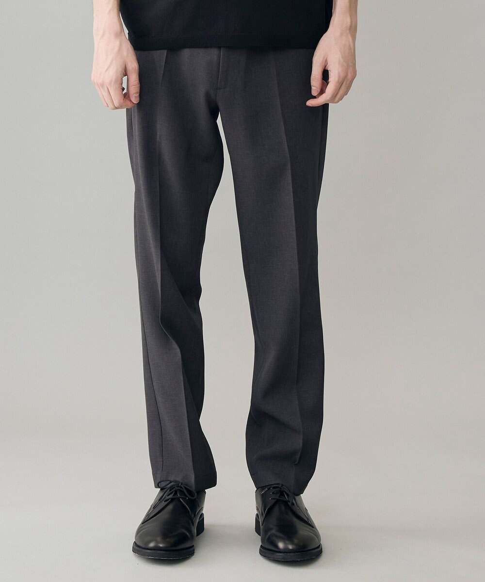 UNFILO MENS 【OCEANS 雑誌・web・YouTube 掲載】WOOL TOUCH 機能美パンツ スリム【東レ開発のウール見え高機能素材】 