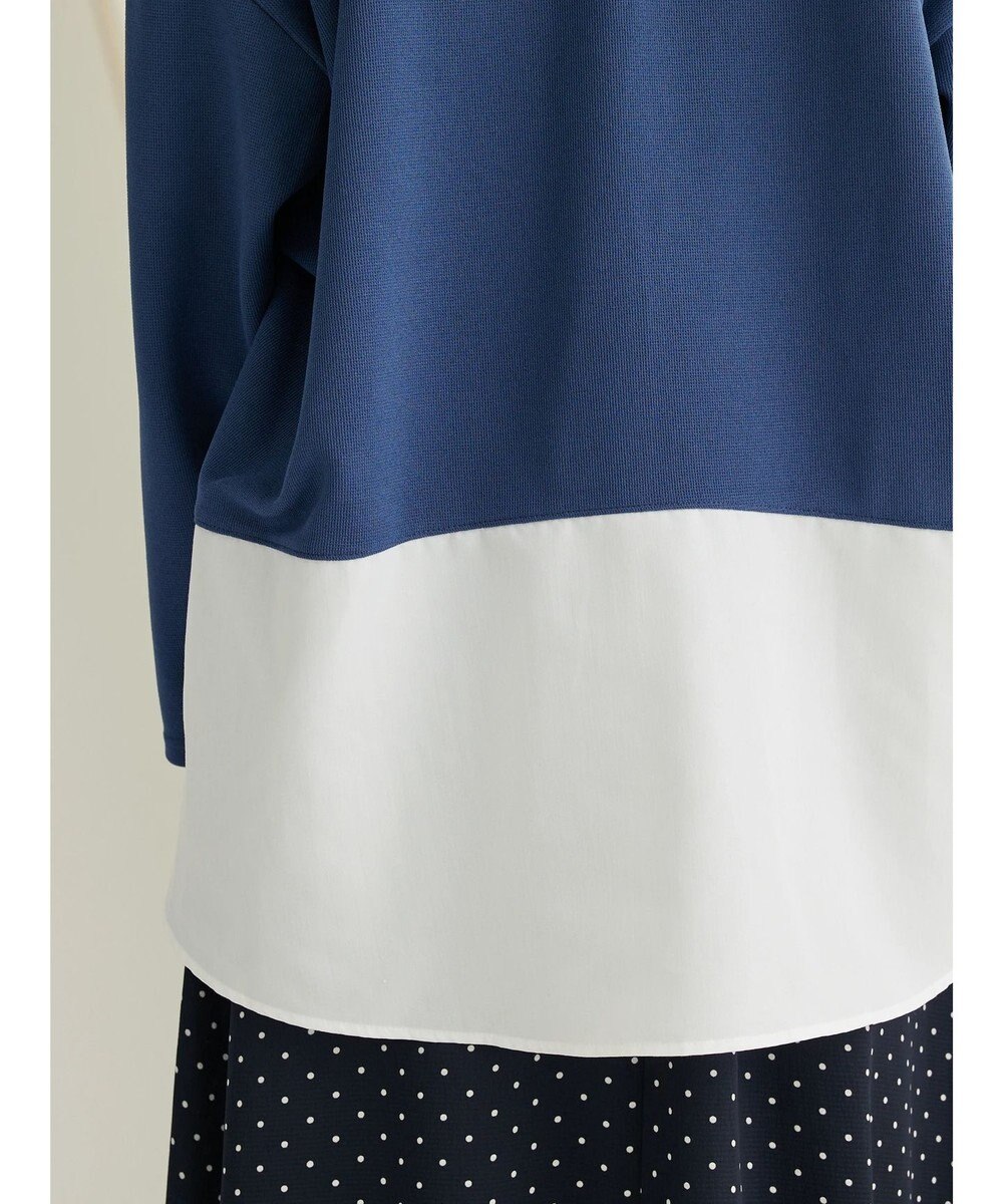 CRAFT STANDARD BOUTIQUE 布帛切替デザインプルオーバー 